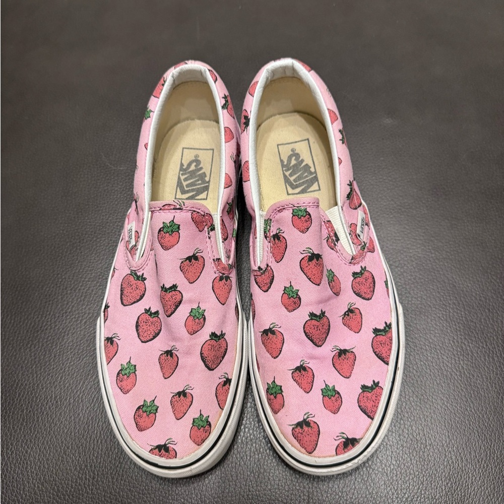 Pink Strawberry Vans